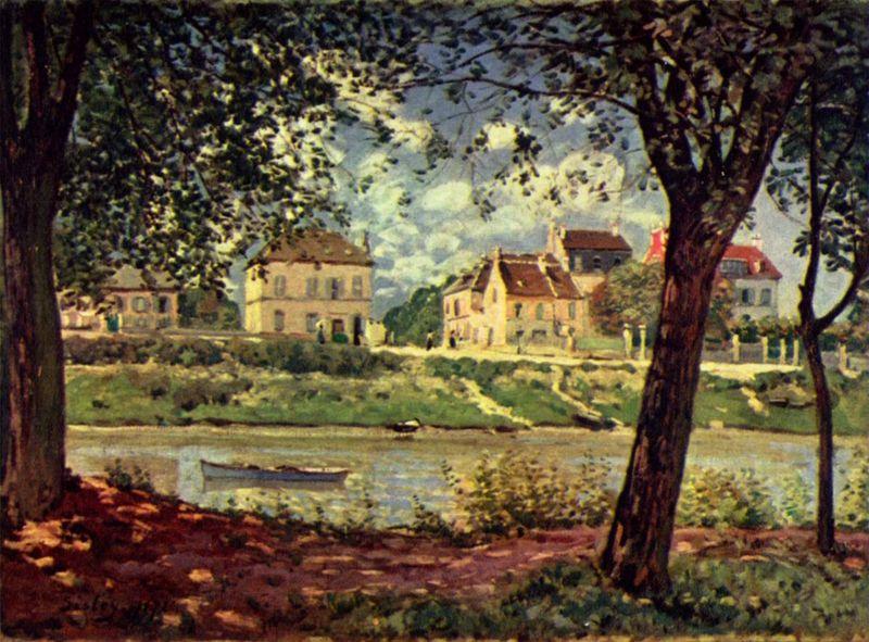 Alfred Sisley Seine bei Saint Mammes oil painting image